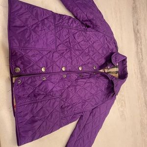 Like new Burberry Coat - Size 8